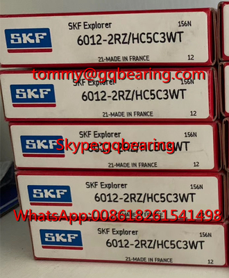 H5 セラミックボール SKF 6012-2RZ/HC5C3WT シングルライン 深溝球軸承 60 x 95 x 18 mm